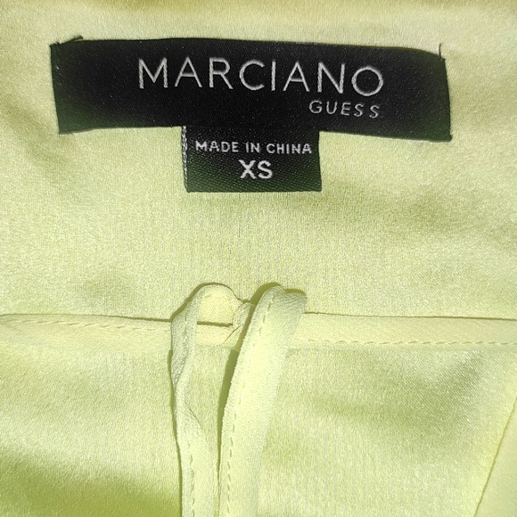 Guess Marciano yellow blouse - Picture 2 of 2